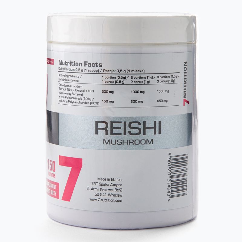 Suplement 7Nutrition Mushroom REISHI 10:1 150 g 3