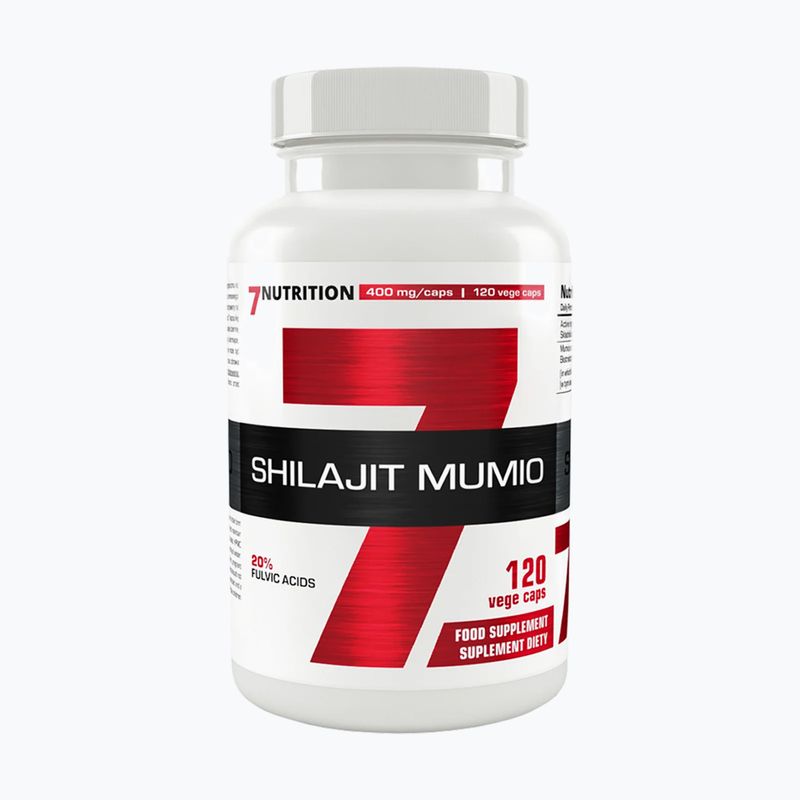 Suplement 7Nutrition Shilajit Mumio 400 mg 120 kapsułek