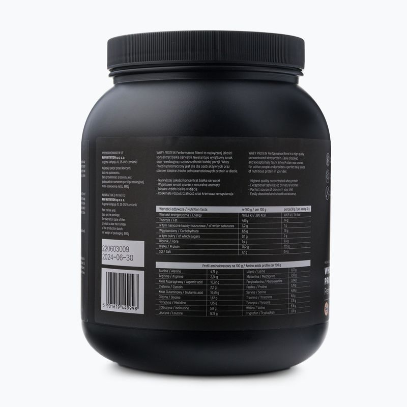 Whey Protein Raw Nutrition Wanilia 900 g 3