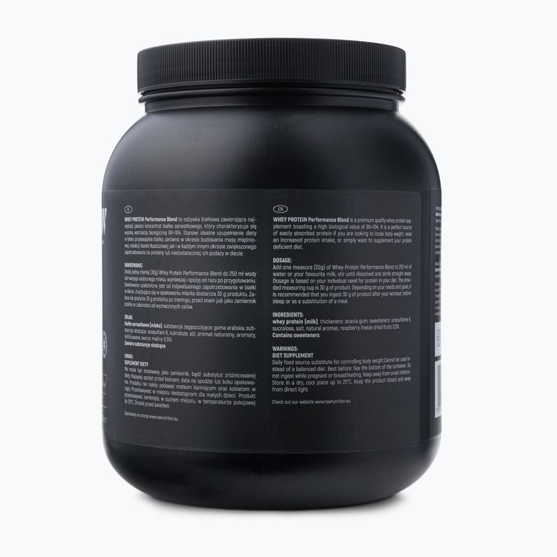 Whey Protein Raw Nutrition Malina 900 g 2