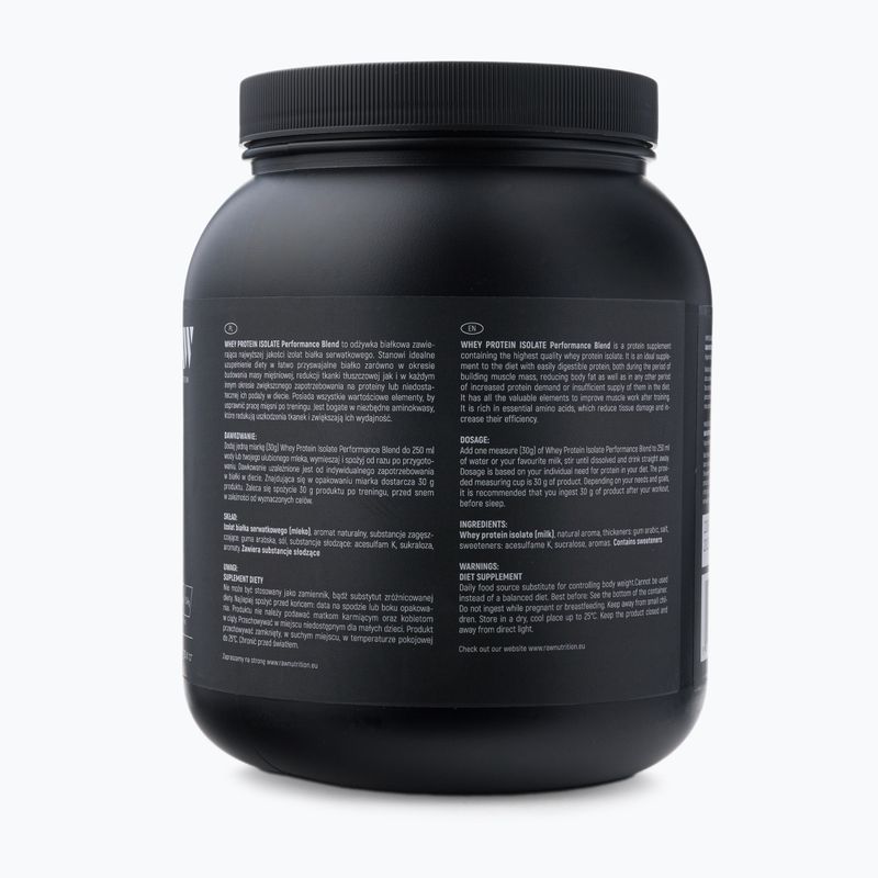 Whey Protein Isolate Raw Nutrition Ciastko 900 g 2