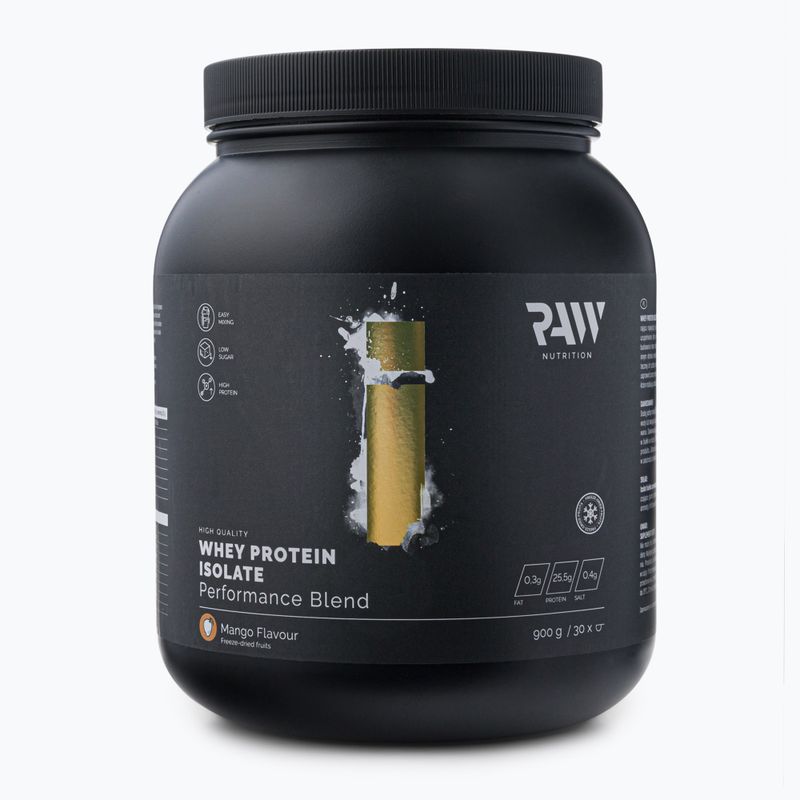 Whey Protein Isolate Raw Nutrition Mango 900 g