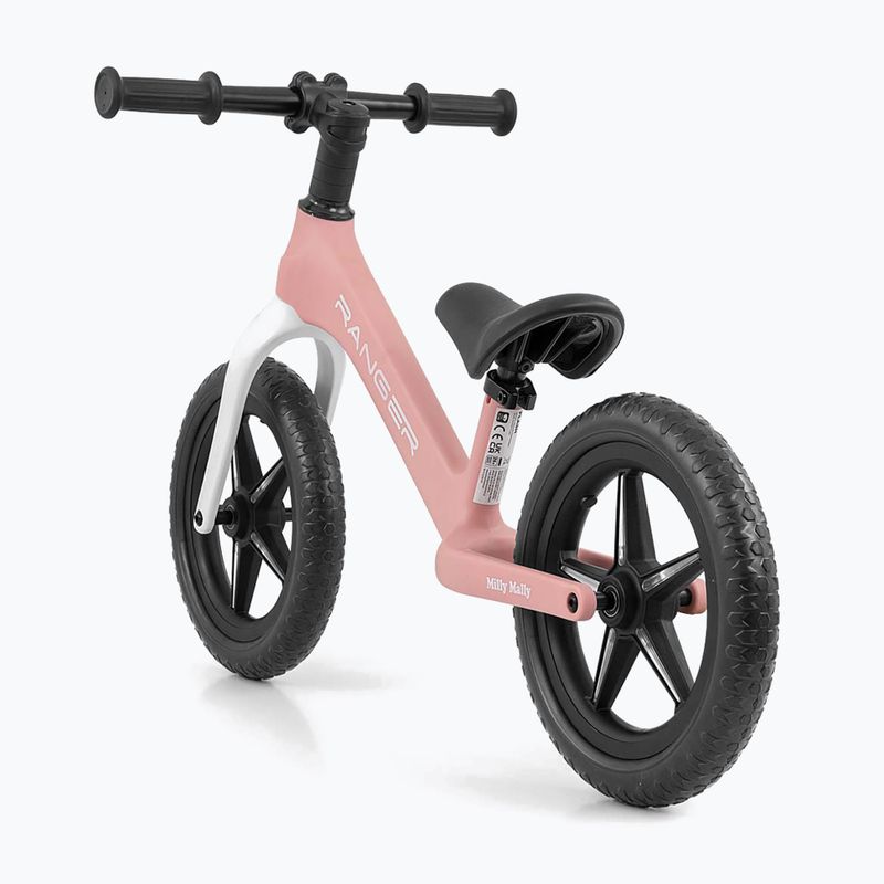 Rowerek biegowy Milly Mally Ranger Flash pink 2
