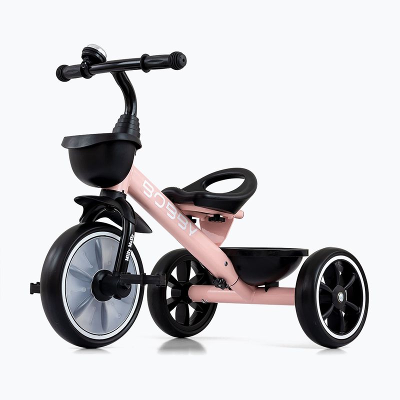 Rowerek biegowy trójkołowy Milly Mally Bobby pink