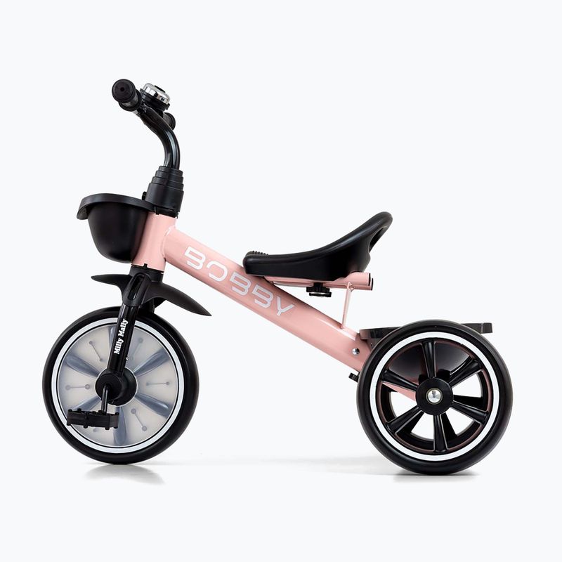 Rowerek biegowy trójkołowy Milly Mally Bobby pink 3