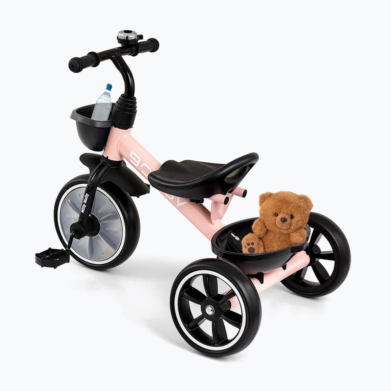 Rowerek biegowy trójkołowy Milly Mally Bobby pink 5