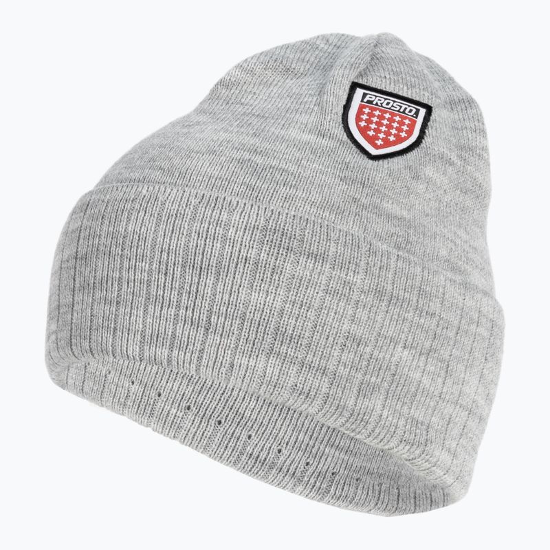 Czapka zimowa męska PROSTO Alto gray 3