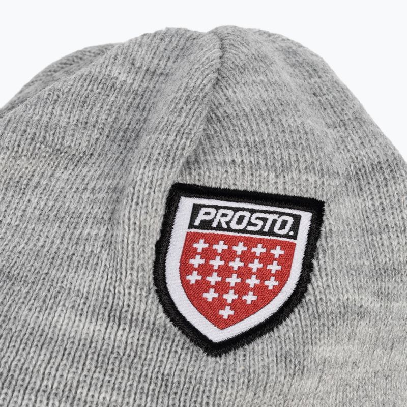 Czapka zimowa męska PROSTO Alto gray 4
