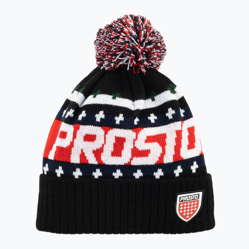 Czapka zimowa męska PROSTO Bakal black 5