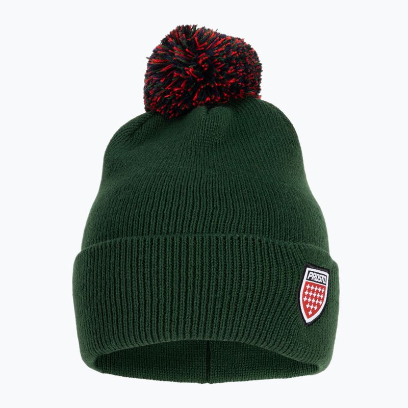 Czapka zimowa męska PROSTO Brand green 2