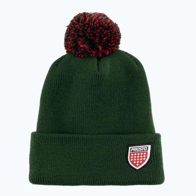 Czapka zimowa męska PROSTO Brand green 5