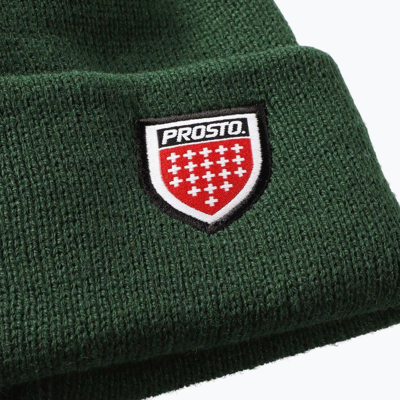 Czapka zimowa męska PROSTO Brand green 7