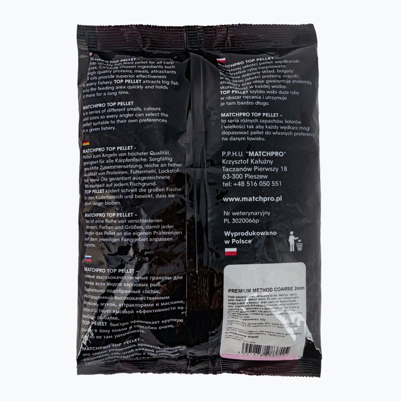 Pellet zanętowy MatchPro Premium Method Coarse 2 mm 700 g 2