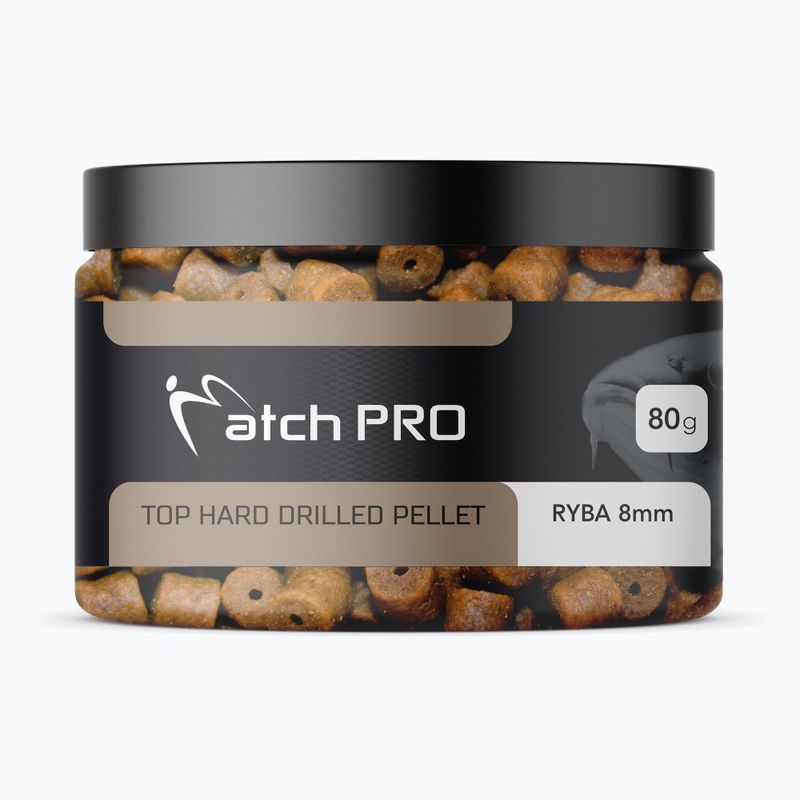 Pellet haczykowy MatchPro Top Hard Ryba 12 mm