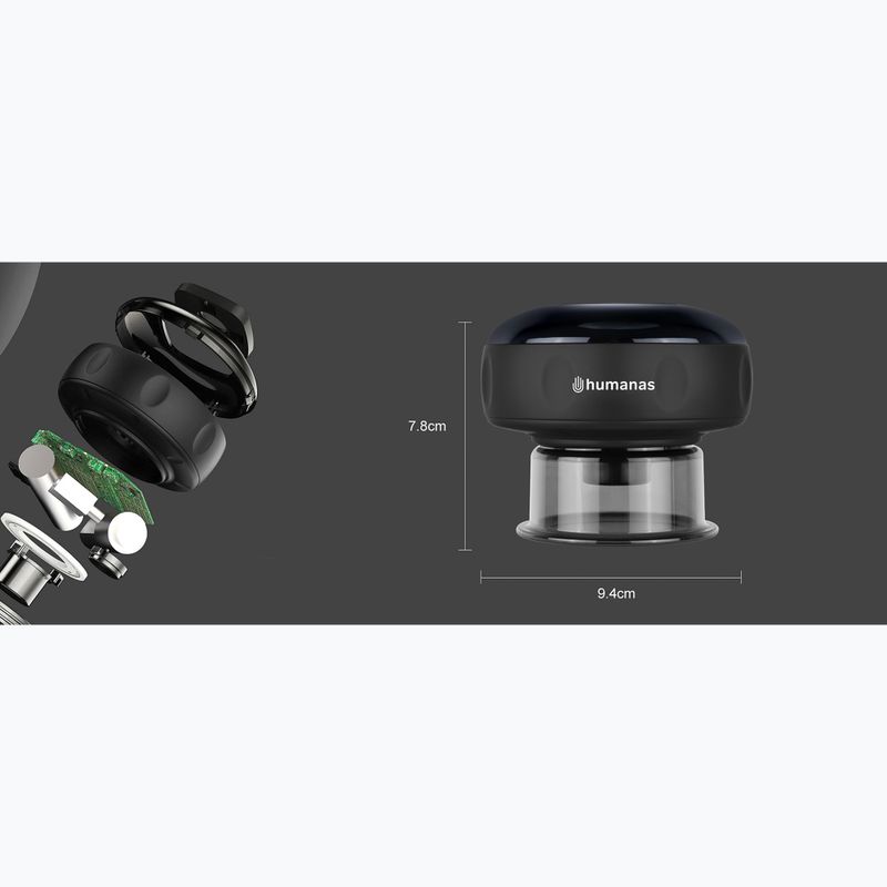 Bańka chińska Humanas BB01 Plus black 11