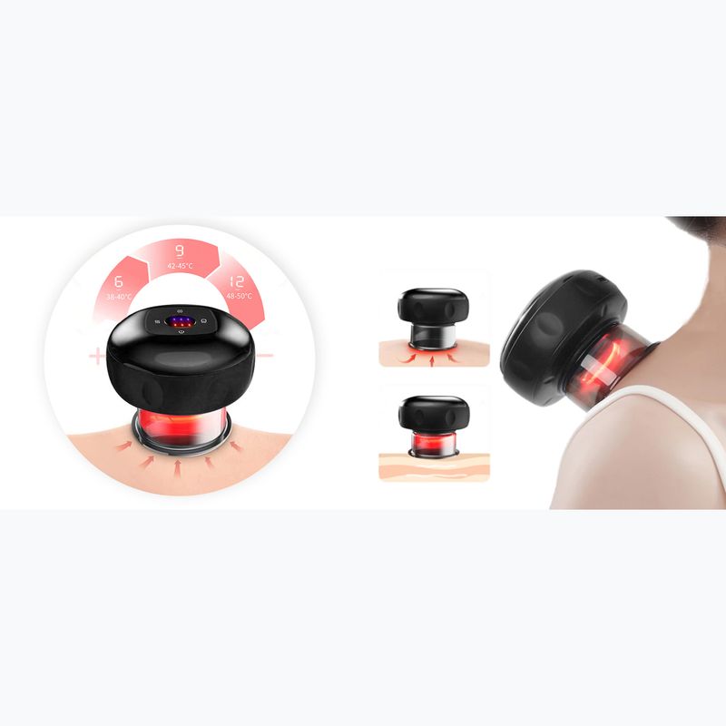 Bańka chińska Humanas BB01 Plus black 12