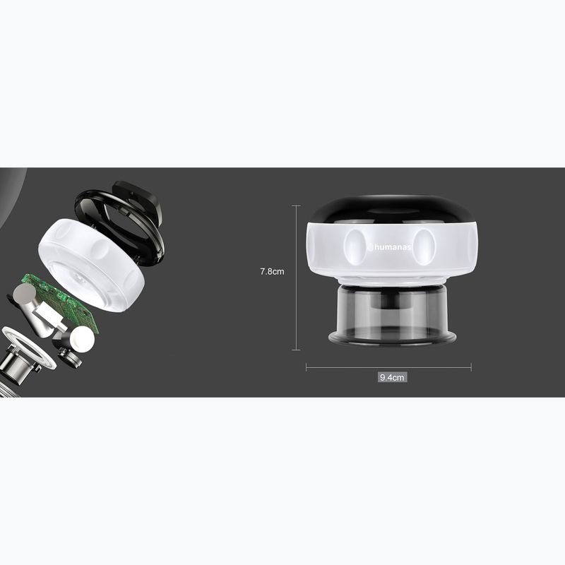 Bańka chińska Humanas BB01 Plus white 11