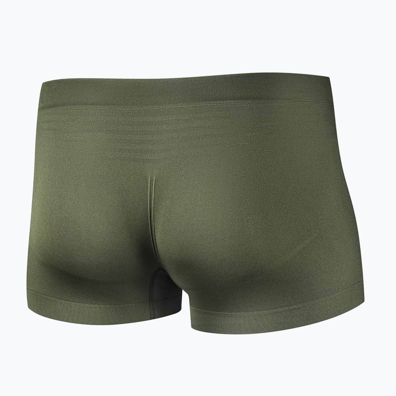 Bokserki termoaktywne męskie Brubeck B-LIGHT khaki 2
