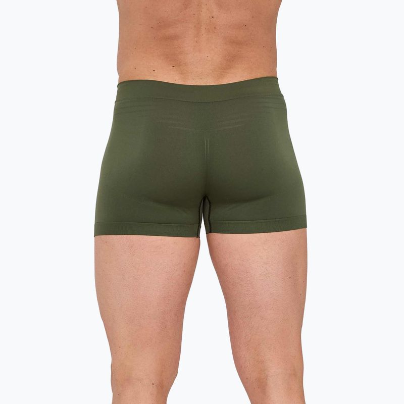 Bokserki termoaktywne męskie Brubeck B-LIGHT khaki 4