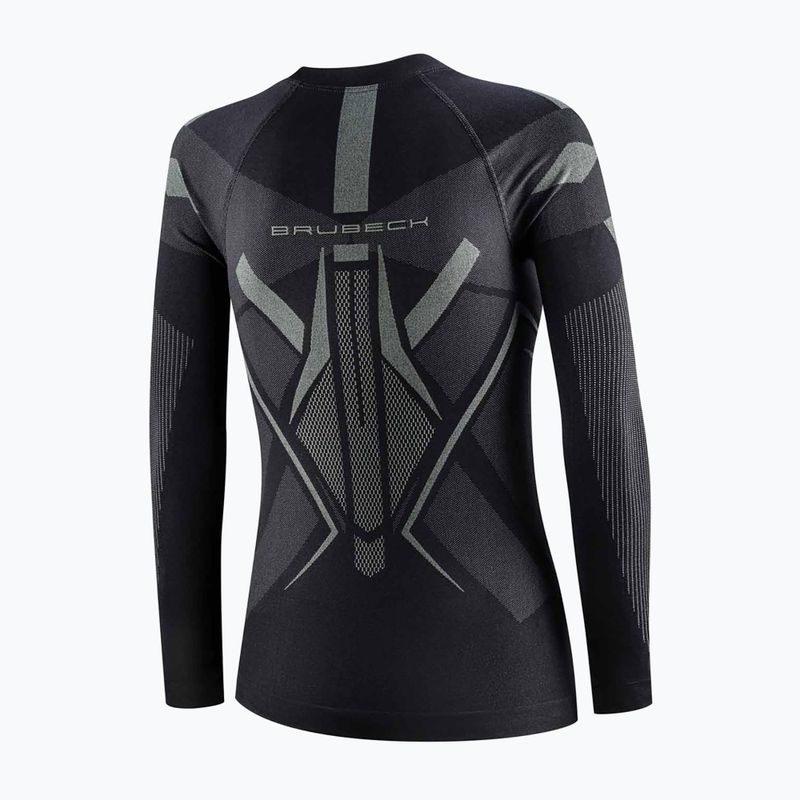Bluza termoaktywna damska Brubeck Dry black/graphite 4