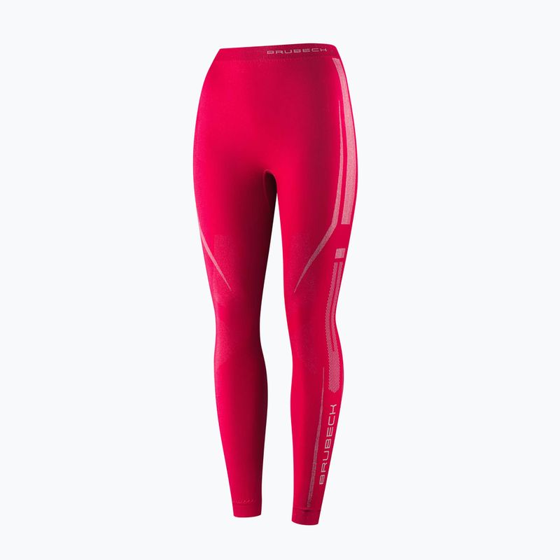 Spodnie termoaktywne damskie Brubeck Dry raspberry/gray 3