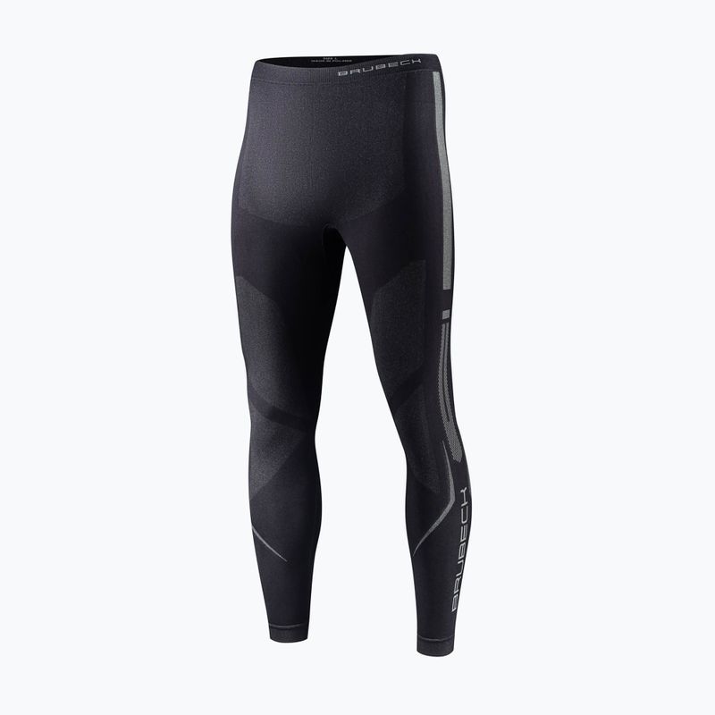 Spodnie termoaktywne męskie Brubeck Dry black/graphite 3