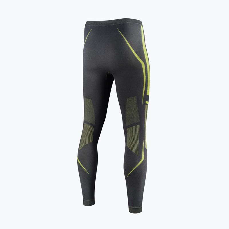Spodnie termoaktywne męskie Brubeck Dry graphite/lime 4