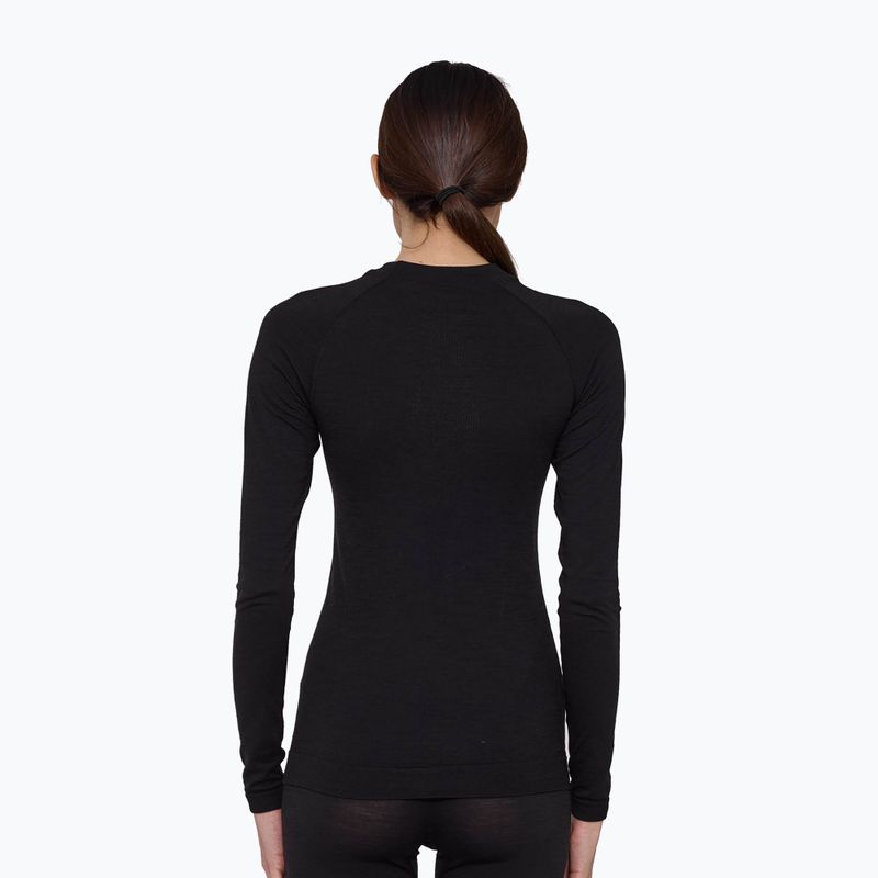Bluza termoaktywna damska Brubeck Active Merino black 2