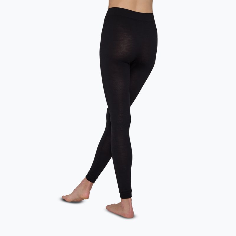 Spodnie termoaktywne damskie Brubeck Active Merino black 2