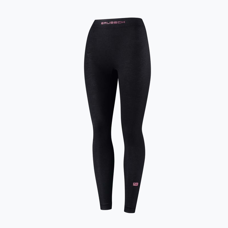 Spodnie termoaktywne damskie Brubeck Active Merino black 3