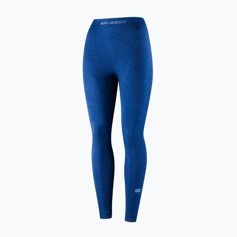 Spodnie termoaktywne damskie Brubeck Active Merino blue 3
