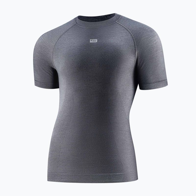 Koszulka termoaktywna męska Brubeck Active Merino graphite 3