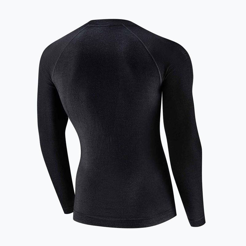 Bluza termoaktywna męska Brubeck Active Merino black 4