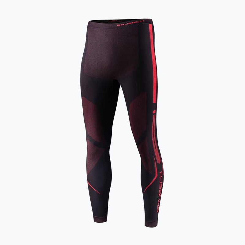 Spodnie termoaktywne męskie Brubeck Dry black/red 3