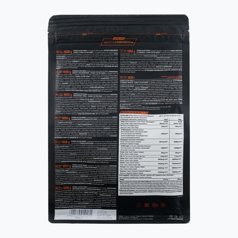 Węglowodany Trec Endu Vitargo Bag Peach 1050 g 2