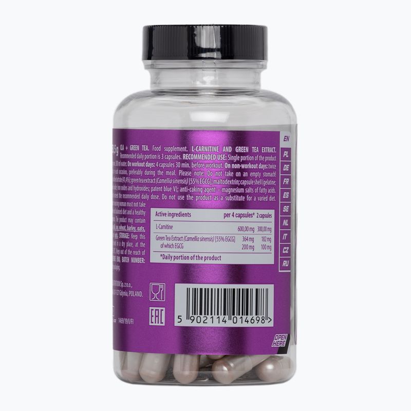 L-Karnityna Trec Green Tea 90 kapsułek 2