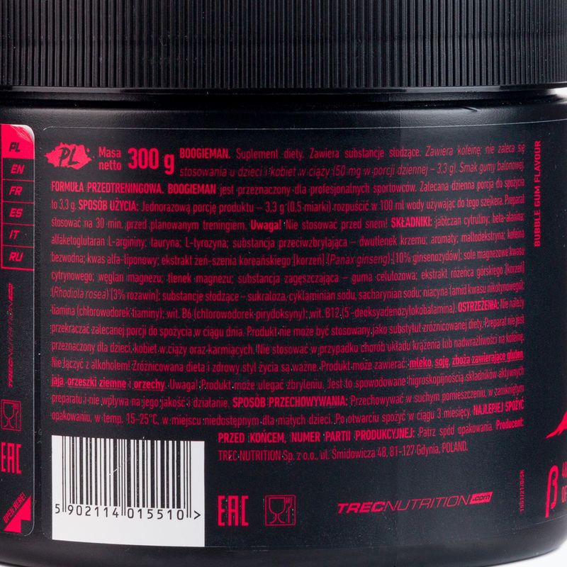 Przedtreningówka Trec Boogieman Bubble Gum 300 g 2