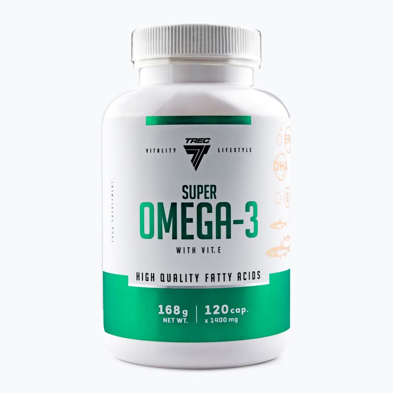 Kwasy tłuszczowe Trec Vitality Super Omega 3 120 kapsułek