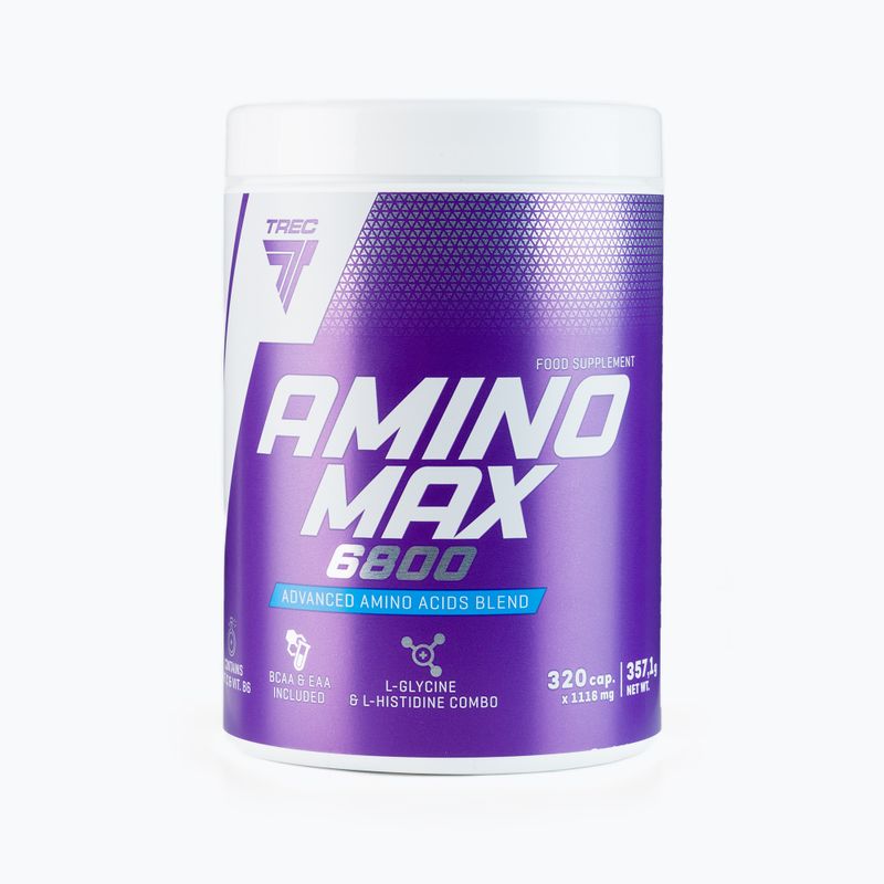 Aminokwasy Trec Amino Max 6800 320 kapsułek