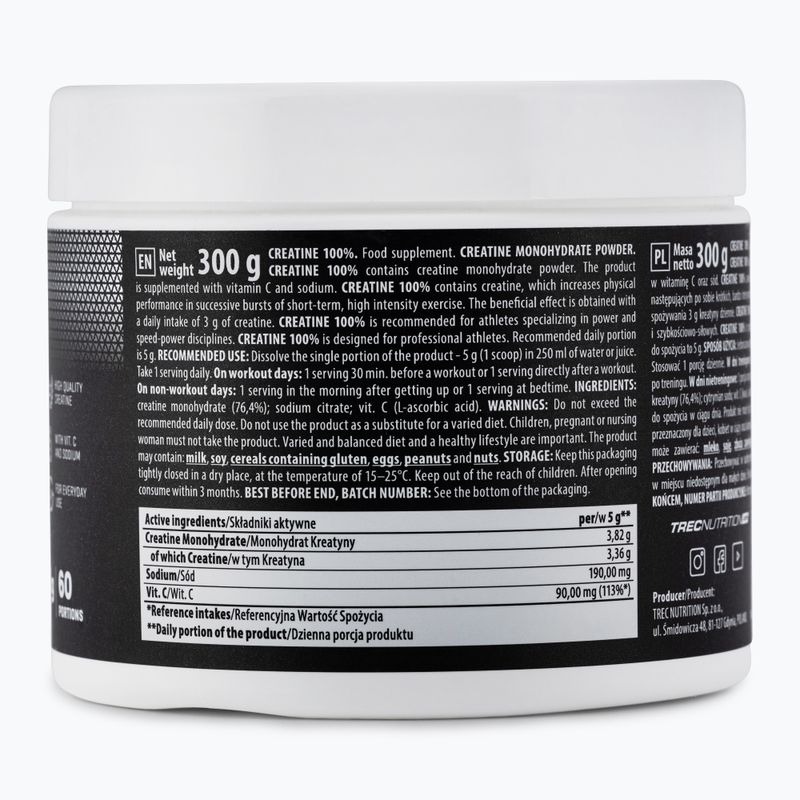 Kreatyna Trec 100% 300 g 2