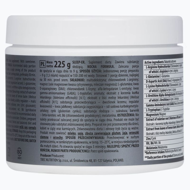 Suplement Trec Sleep-ER Orange Tropic 225 g 3