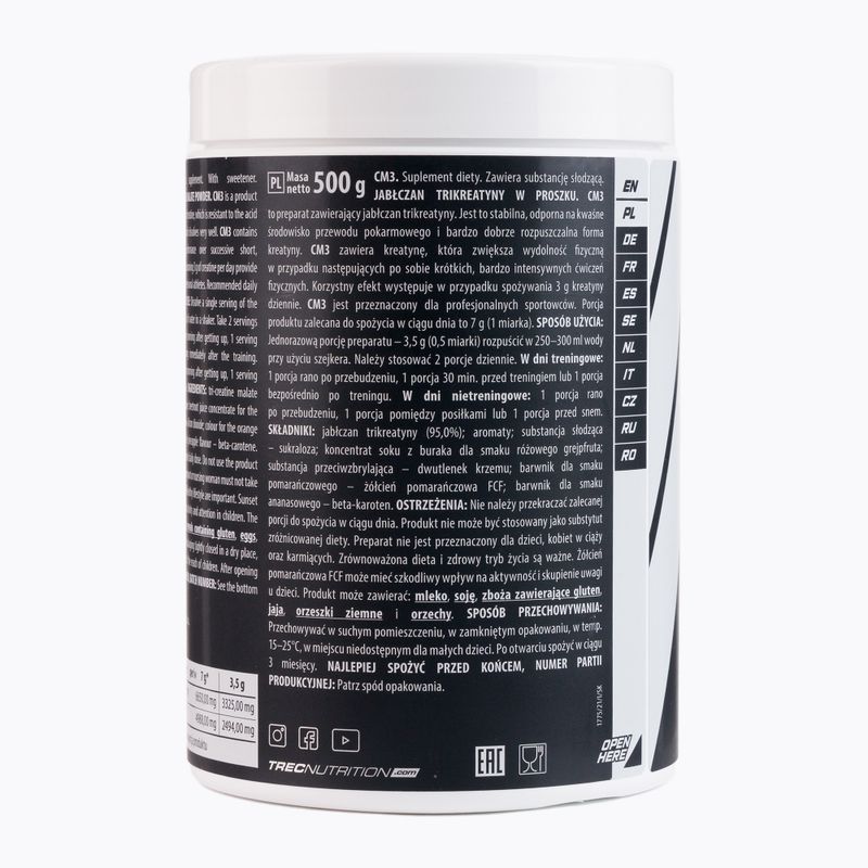 Kreatyna Trec CM3 Powder Pink Grapefruit 500 g 2
