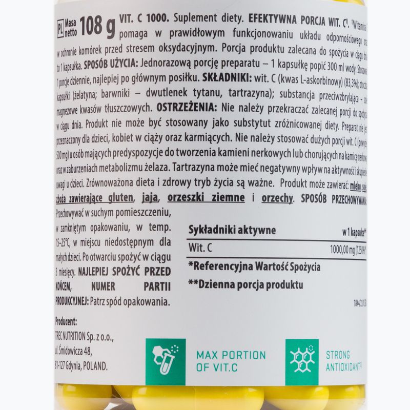 Witamina Trec Vitamin C 1000 90 kapsułek 2