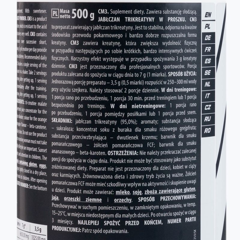 Kreatyna Trec CM3 Powder Orange 500 g 2