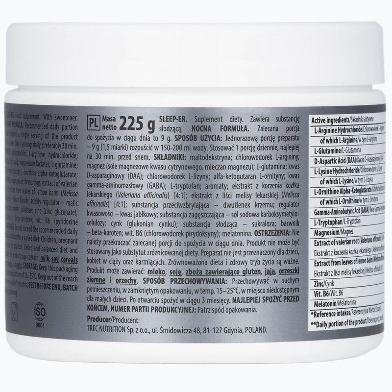Suplement Trec Sleep-ER Lemon mild 225 g 3