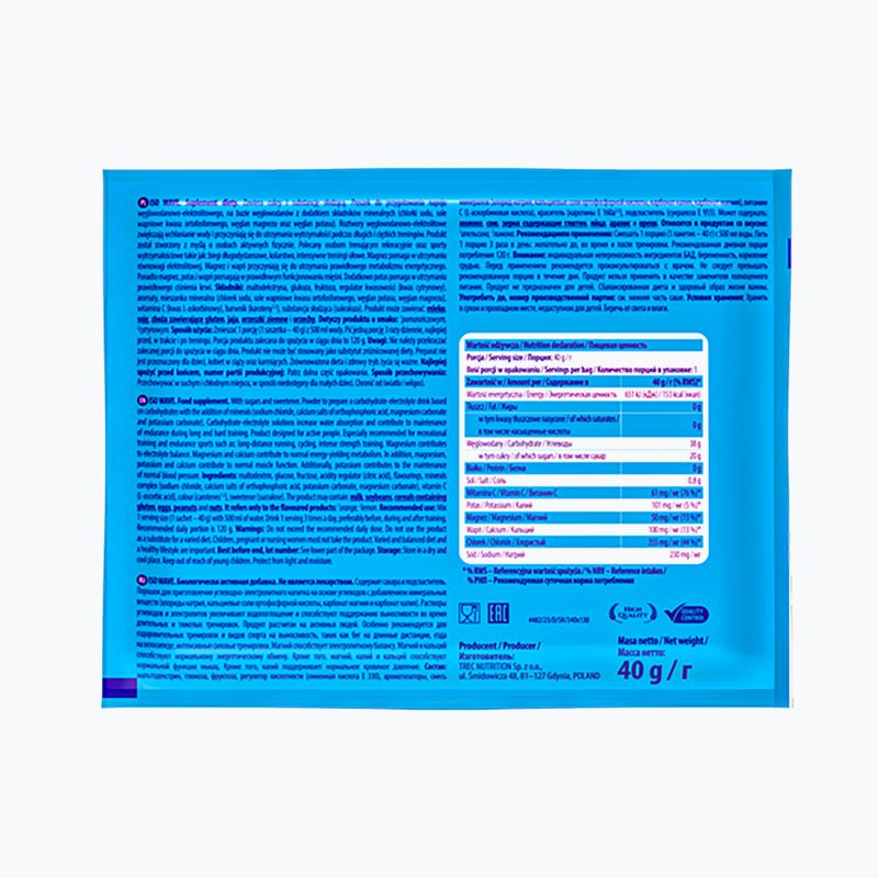 Napój izotoniczny w proszku 6PAK Iso Wave 40 g Lemon 2