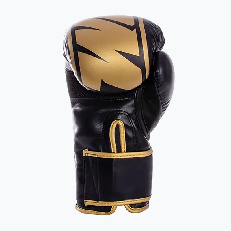Rękawice bokserskie StormCloud Bolt 2.0 black/gold 4