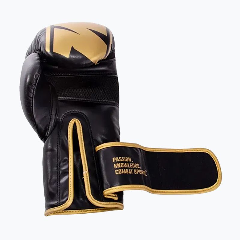 Rękawice bokserskie StormCloud Bolt 2.0 black/gold 6