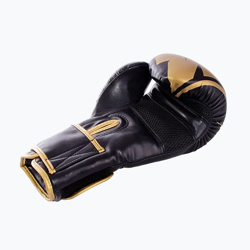 Rękawice bokserskie StormCloud Bolt 2.0 black/gold 8