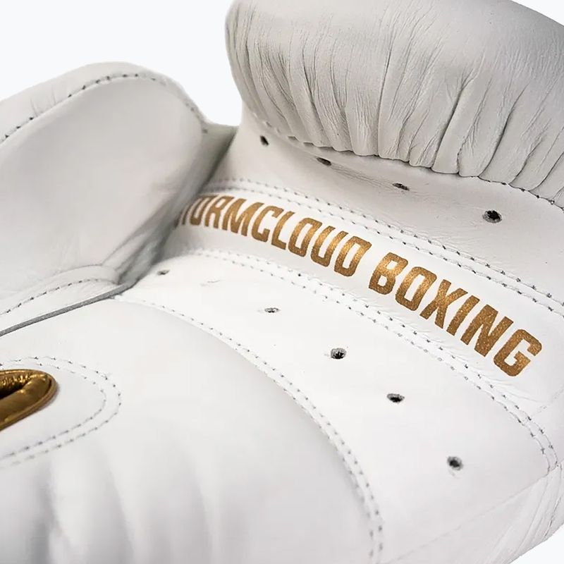 Rękawice bokserskie StormCloud Boxing Pro white/gold 5